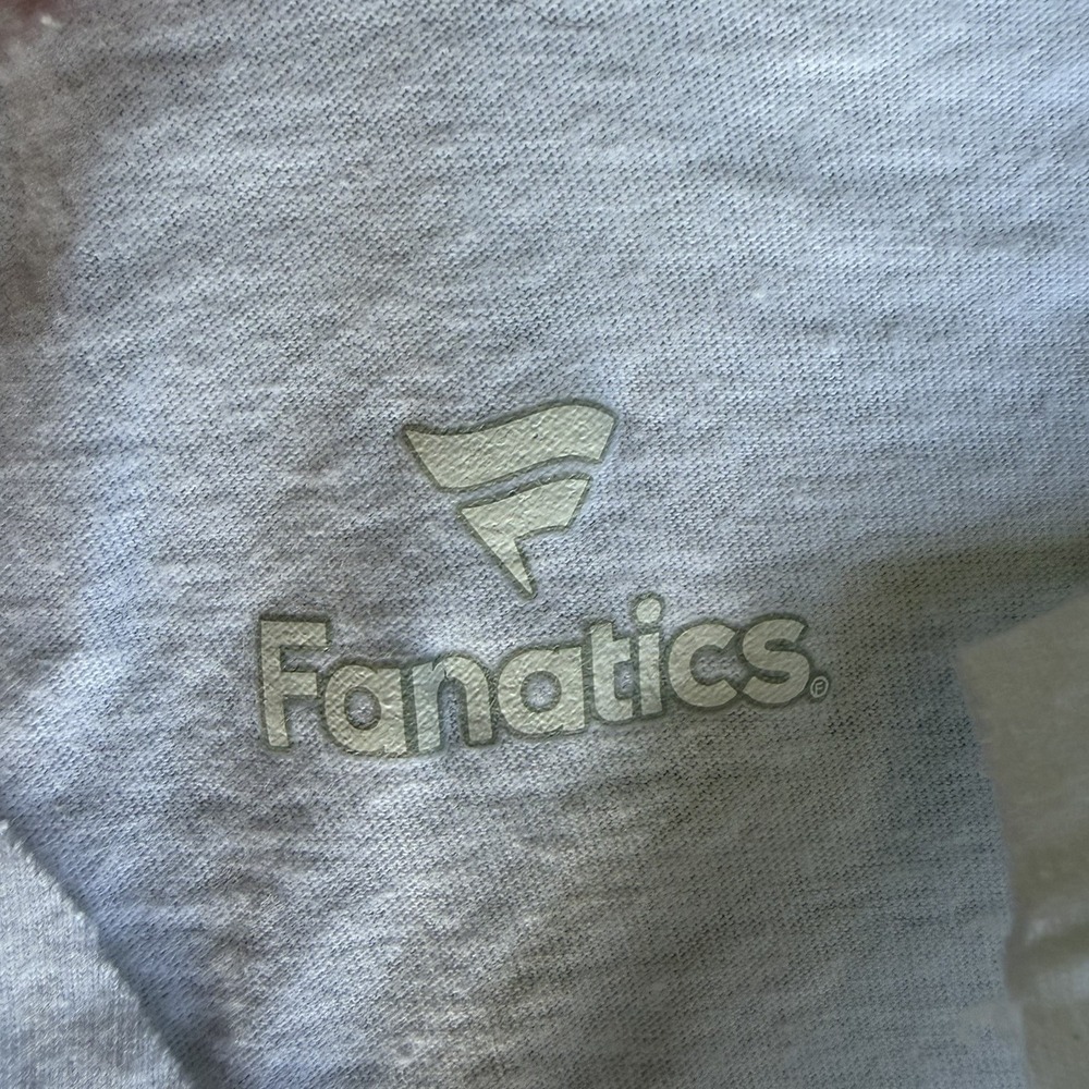 Women's Fanatics Oklahoma Sooners Cut Off V Neck Crop T-shirt White Size‎ Large - Picture 5 of 7